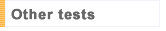 Other tests