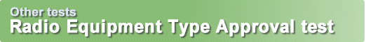 Other tests Secondary Battery Other tests Secondary Battery