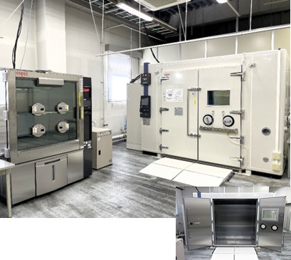 温度・湿度試験 Climatic chamber 温度・湿度試験 Climatic chamber
